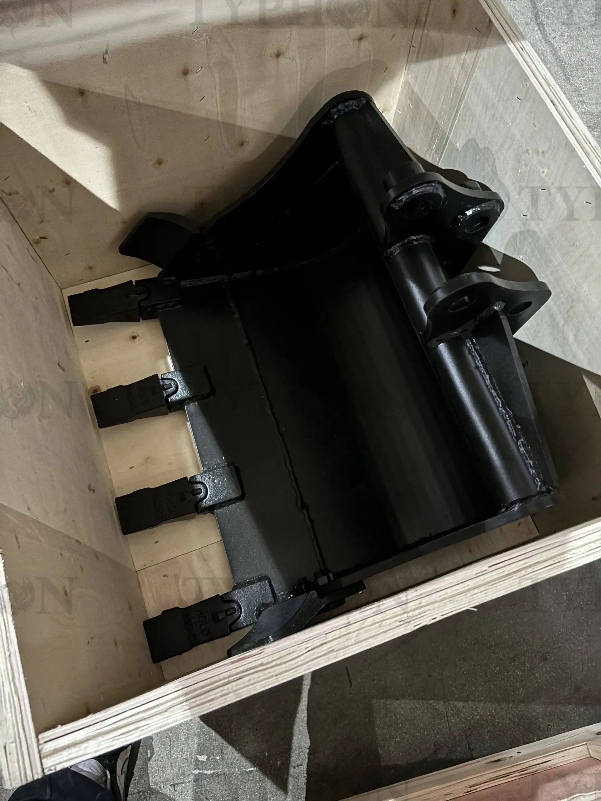 2-3.5 Ton Mini Excavator Attachment 600mm Teeth Bucket Trenching Buckets 23 inch