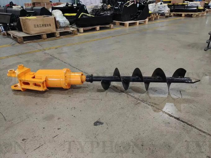 2.5 ton Excavator Attachment Hydraulic Earth Auger Post Hole Digger 8inch Dia